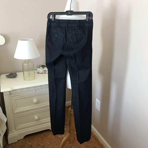 TALBOTS MODERN BOOT JEANS DARK WASH NWOT - Picture 3 of 5